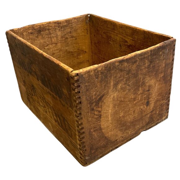 Blue Label Ketchup Crate Curtice Brothers Co Advertising Rochester NY - Picture 6 of 10